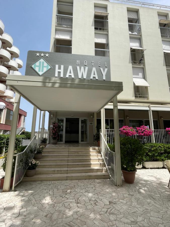 Hotel Haway Rimini Buitenkant foto